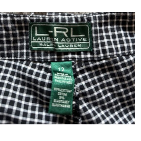Lauren Active Ralph Lauren Pants – Women's Size 12 Check Print - Picture 3 of 6